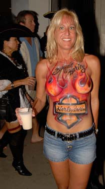 Body Painting 2008 photo - Duval Street, Key West